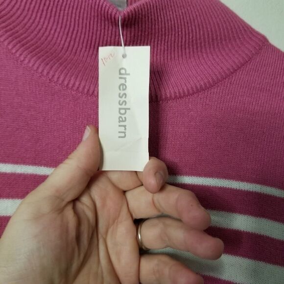 Dress Barn mock turtleneck sweater NWT - Picture 4 of 6